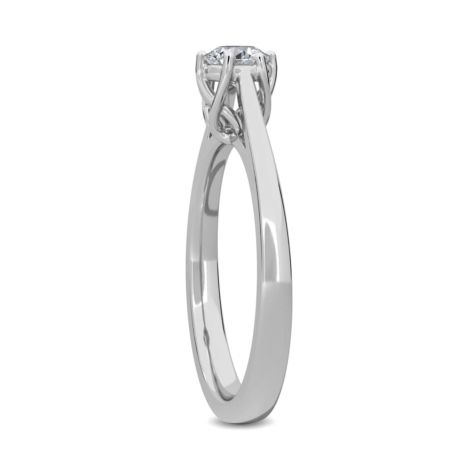 0.50 CT Amalie Solitaire Ring