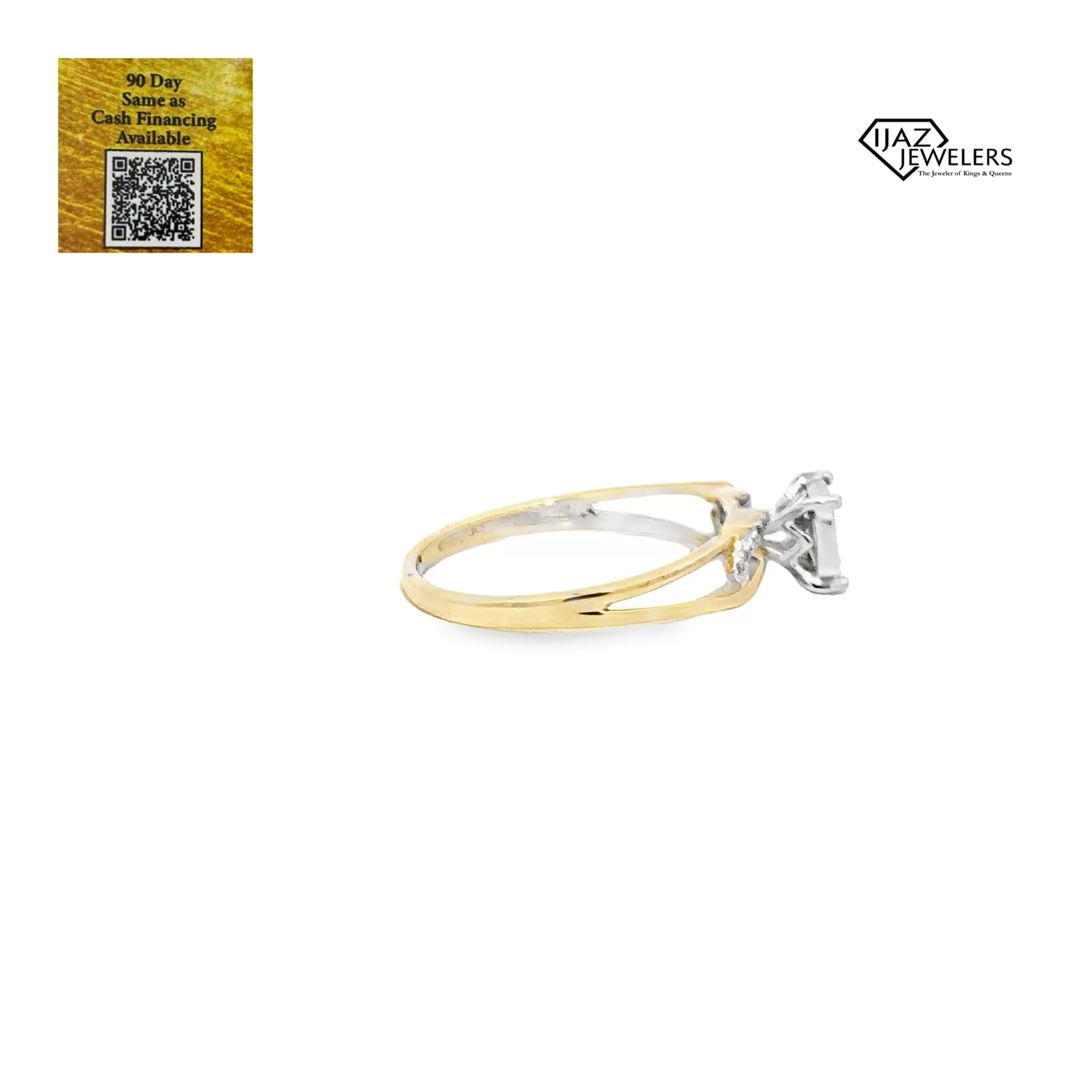 10K Gold 0.10 CTW Diamond Ladies Ring