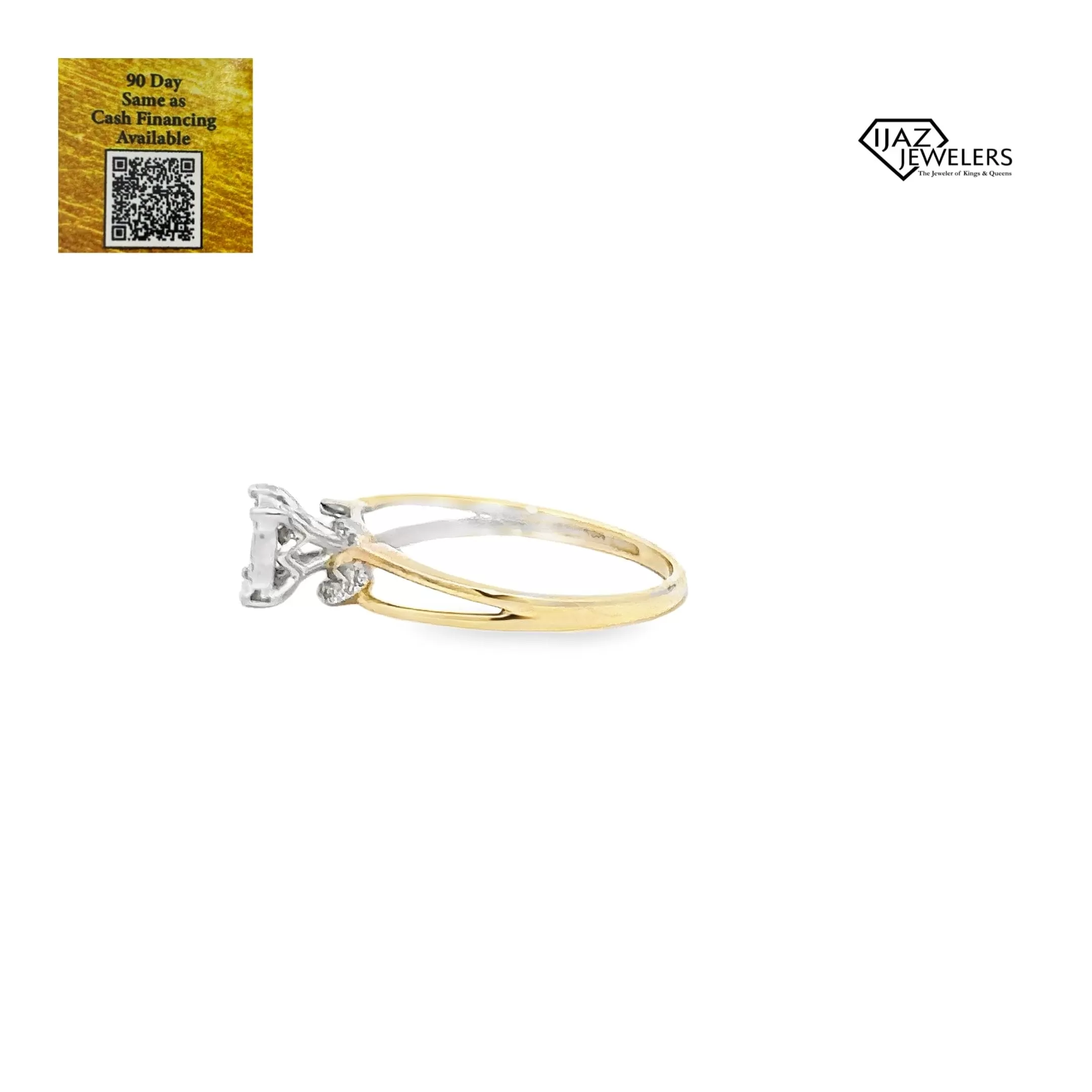 10K Gold 0.10 CTW Diamond Ladies Ring