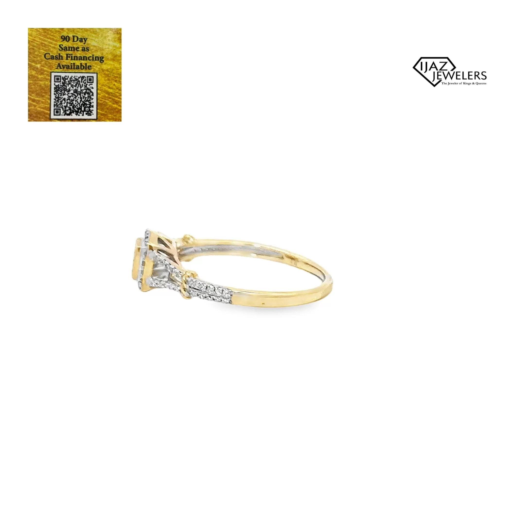 10K Gold 0.18 CTW Diamond Ladies Ring