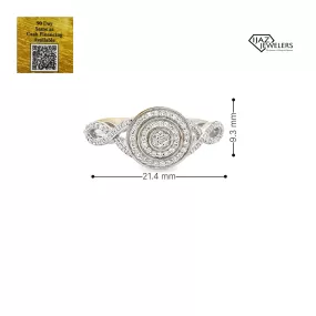 10K Gold 0.23 CTW Diamond Ladies Ring