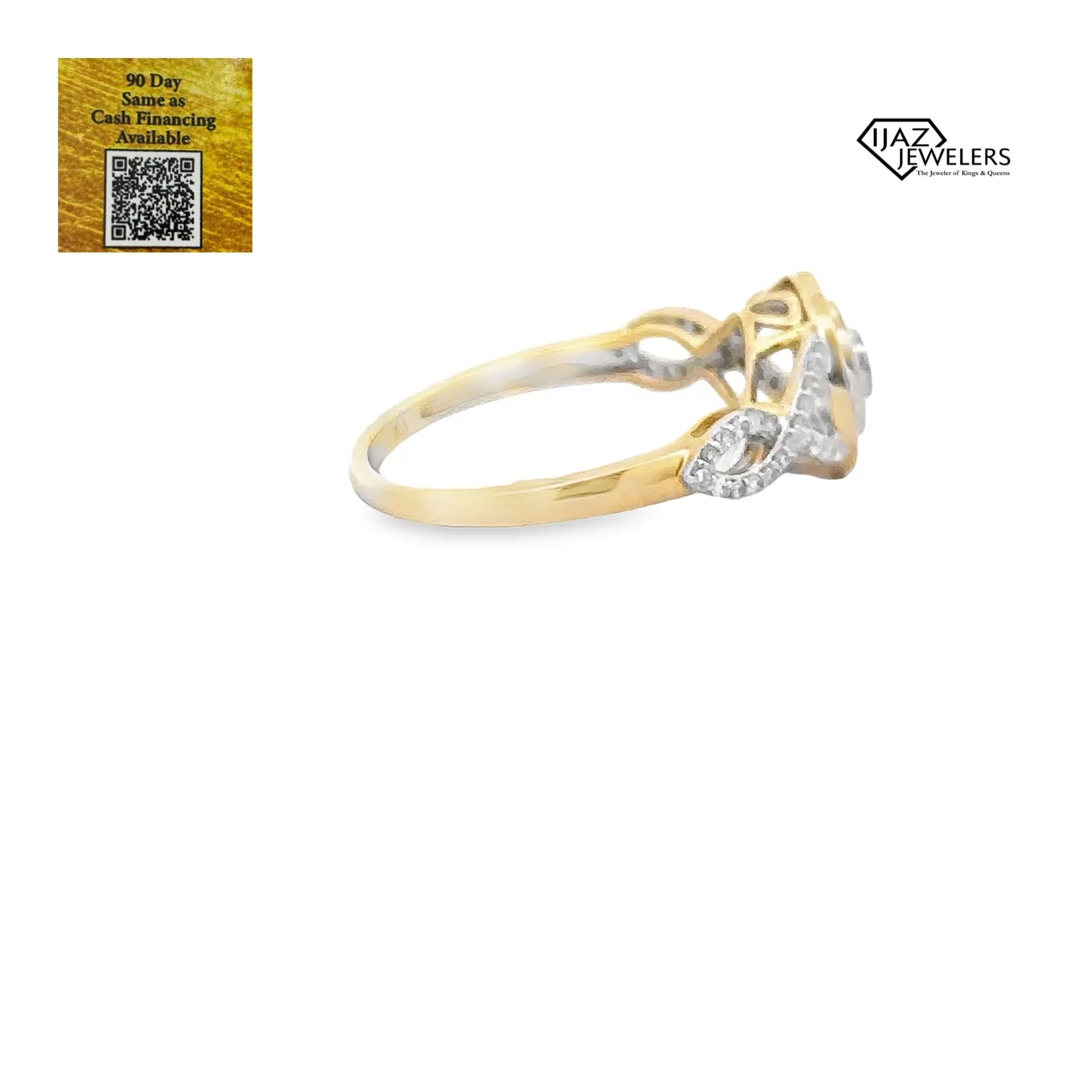 10K Gold 0.23 CTW Diamond Ladies Ring