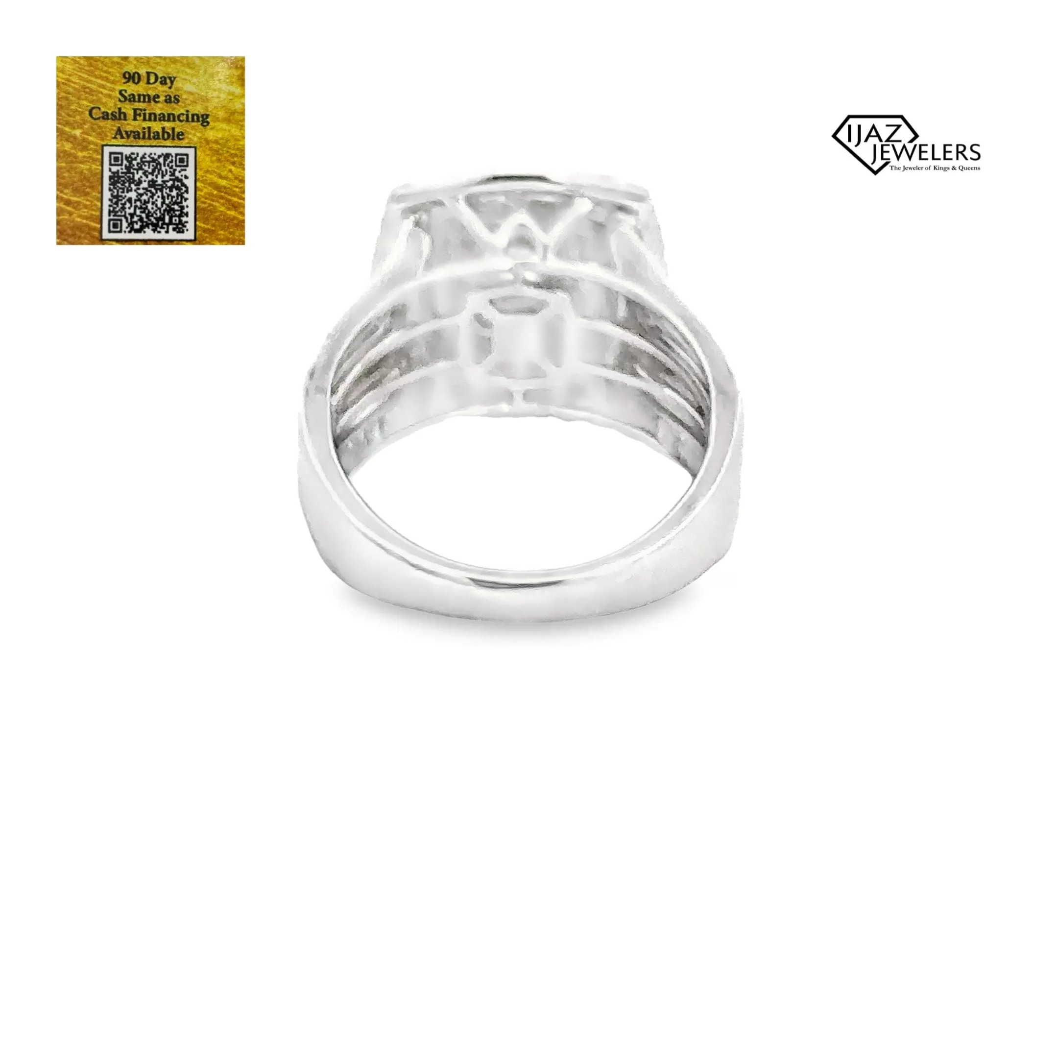 14K White Gold 1.46 CTW Diamond Ladies Ring