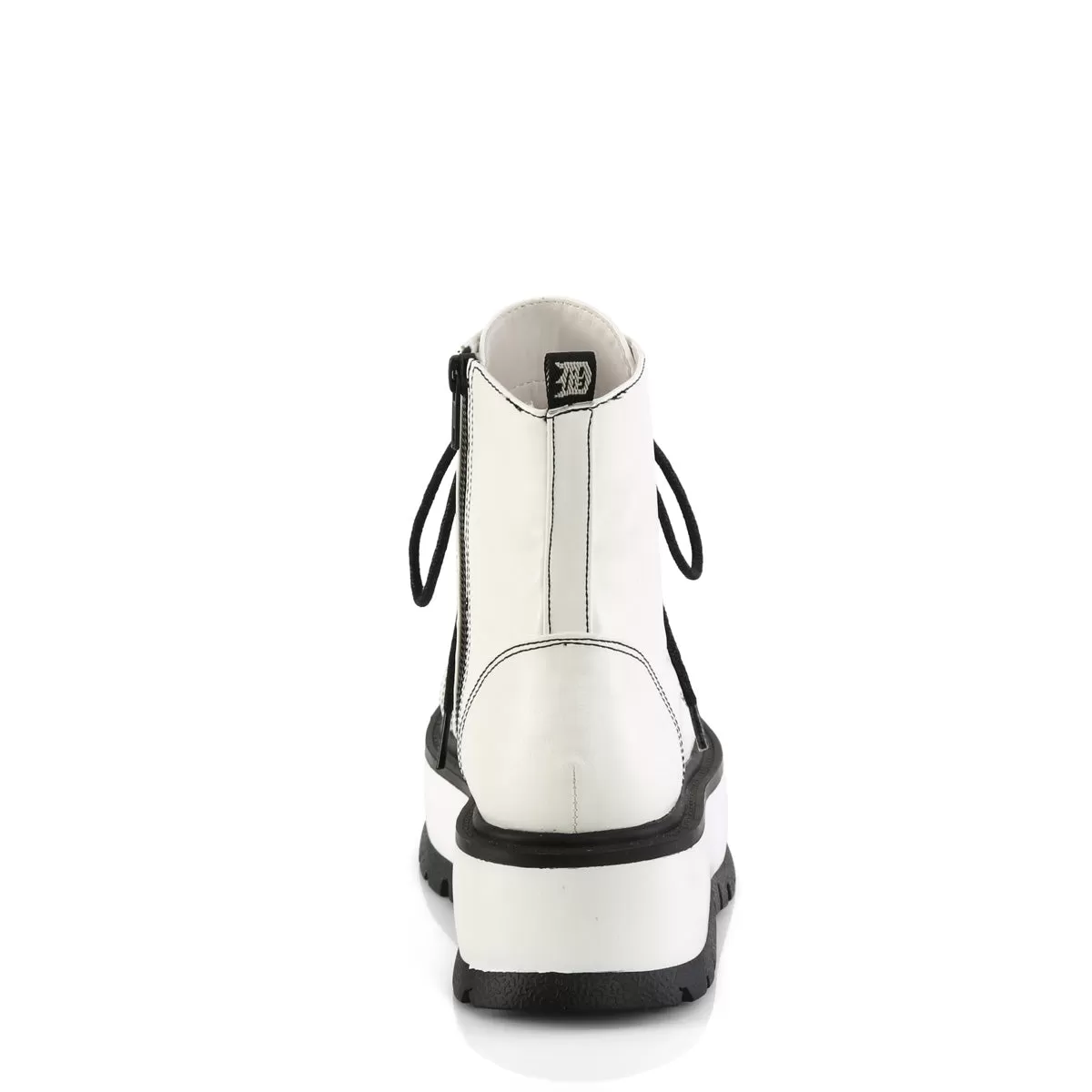 2 Inch Platform SLACKER-55 White Pu