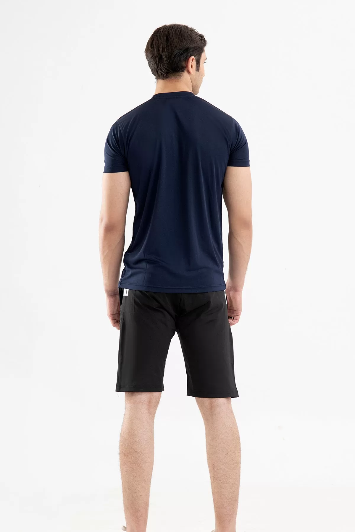 Adidas Navy Blue Dry-Fit Tee