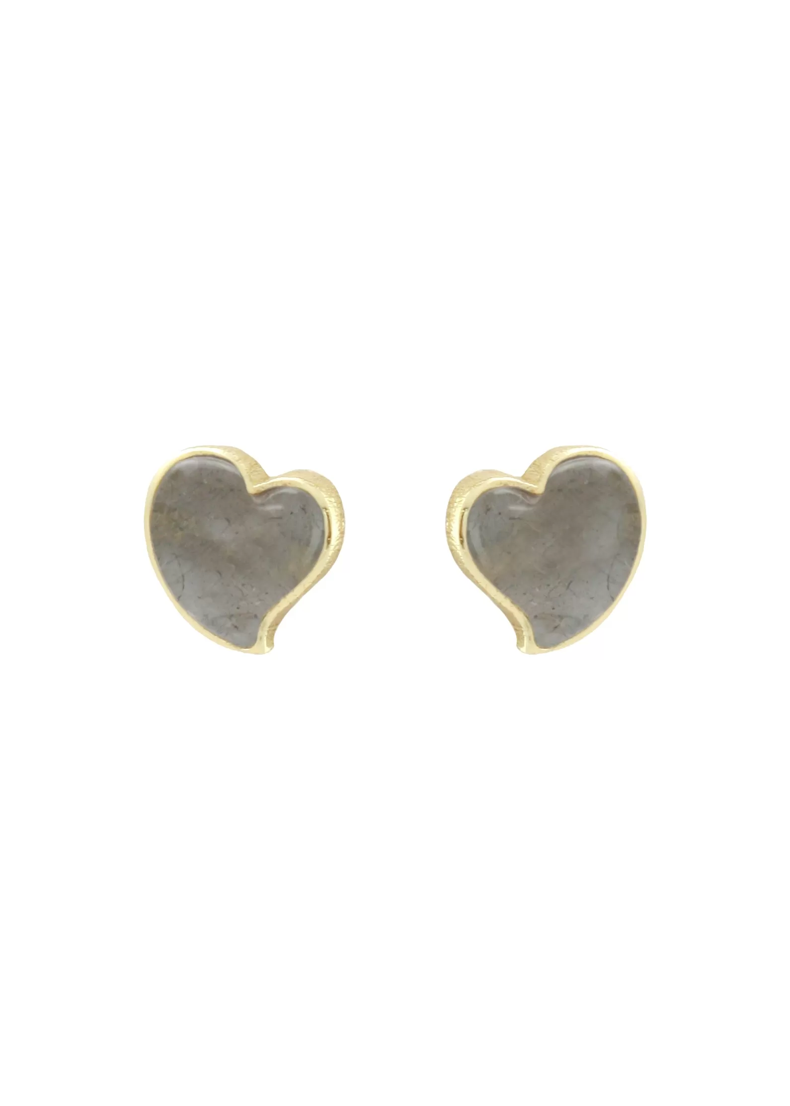 Alora Heart Stud Earrings