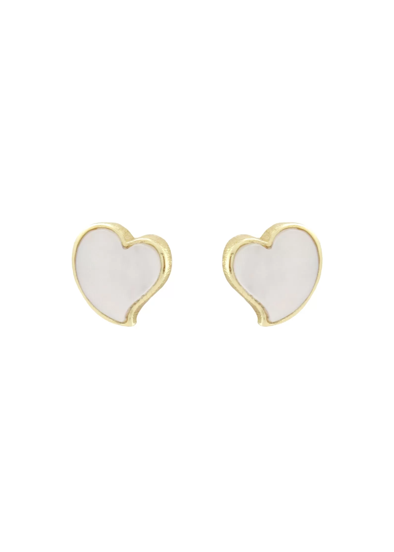 Alora Heart Stud Earrings