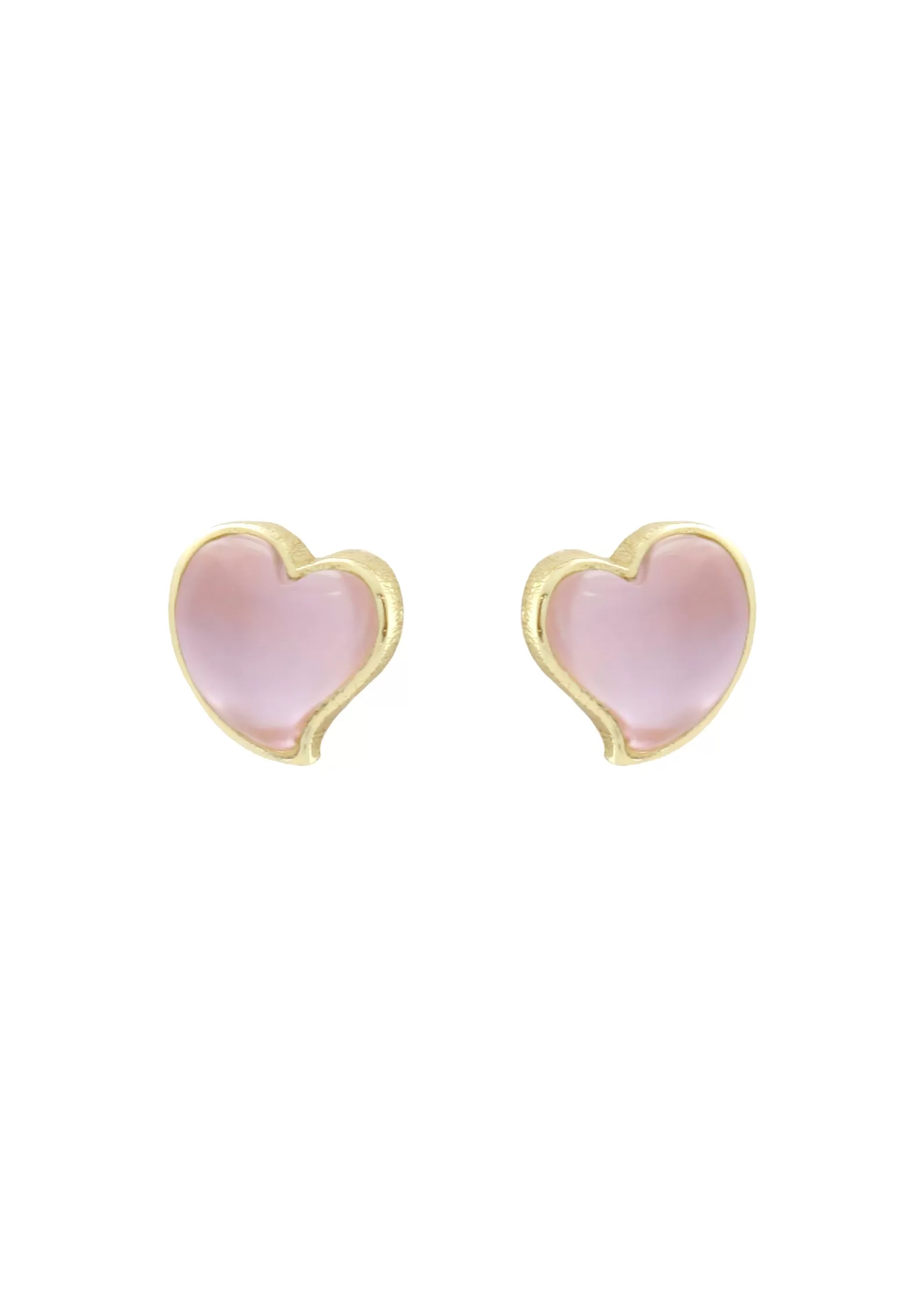 Alora Heart Stud Earrings