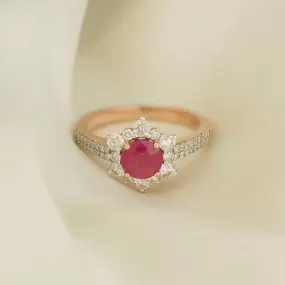 Amor Ruby Ring