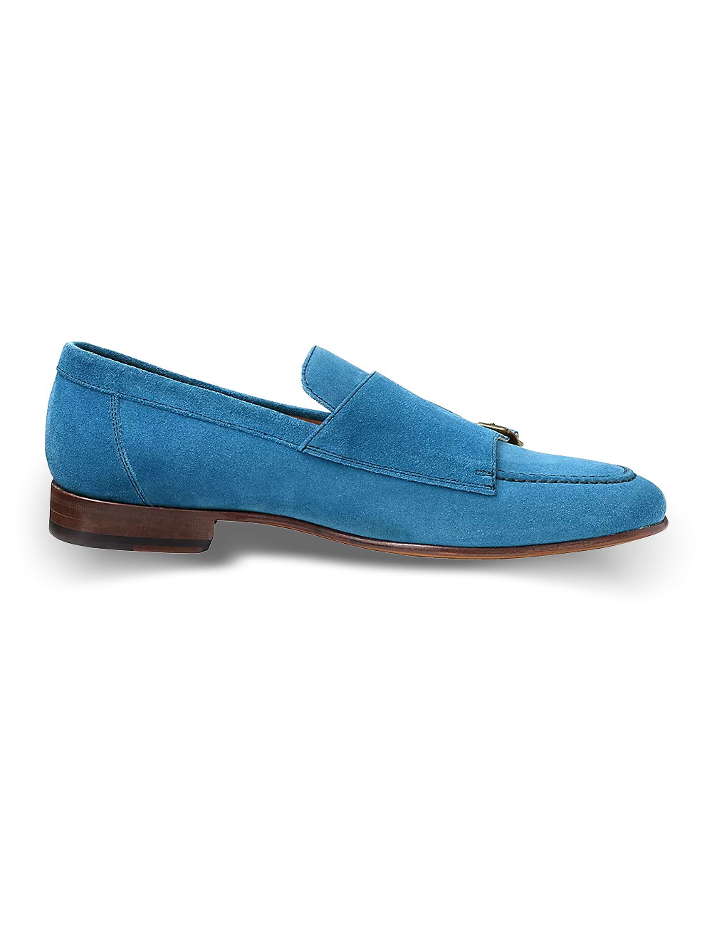 Amos Monk Strap Loafer - Ocean Blue