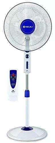 Bajaj Victor VP-R01 400mm Pedestal Fan (White/Blue)