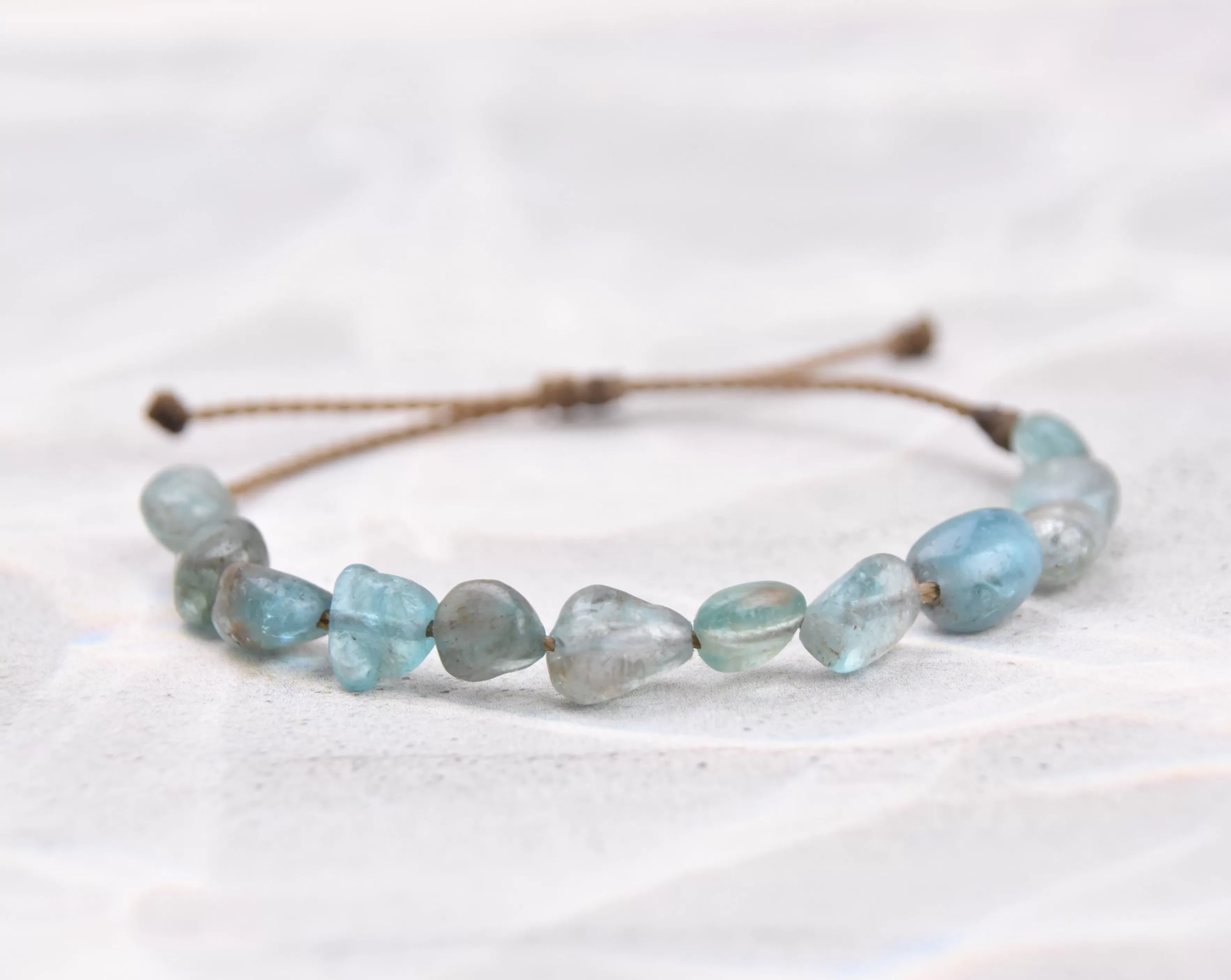 Blue Tones - Pebble Bracelets