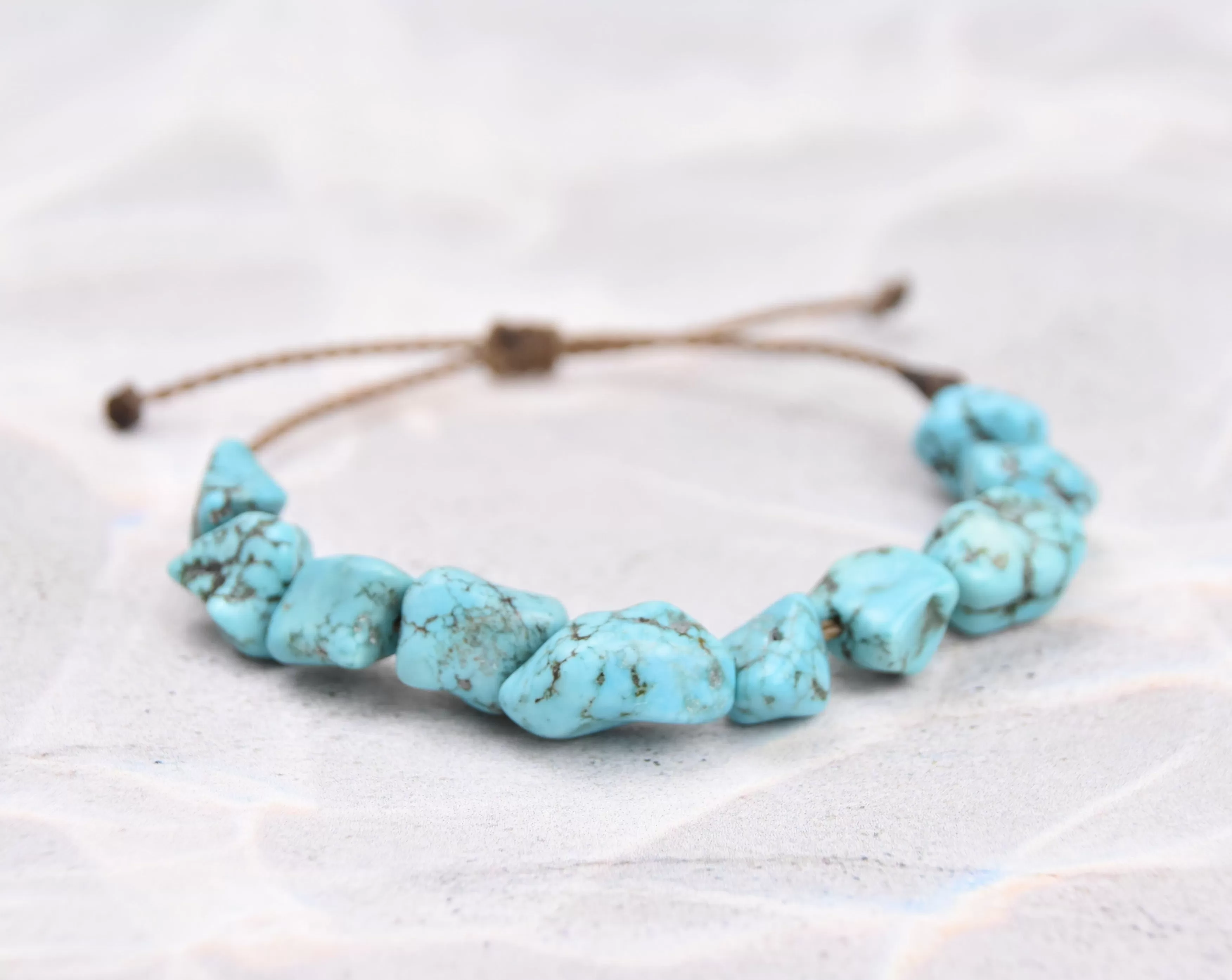 Blue Tones - Pebble Bracelets