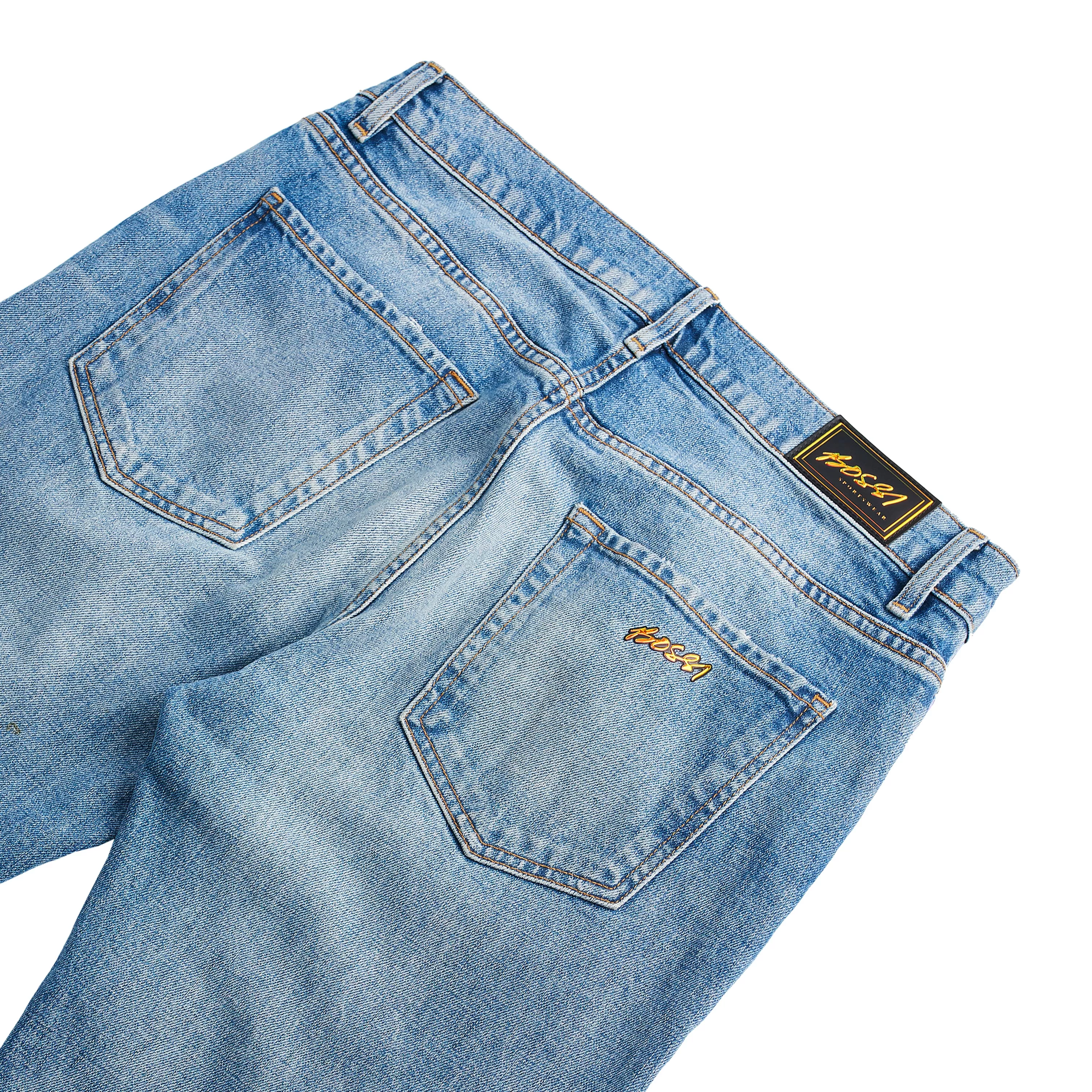 BOSSI REPAIR WASH JEAN - BLUE