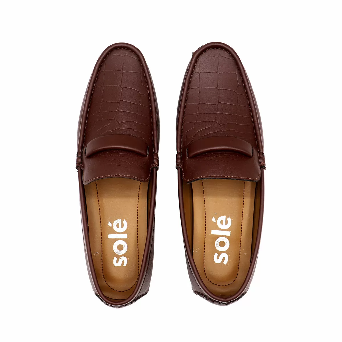 Brown Casual Slip On  165073