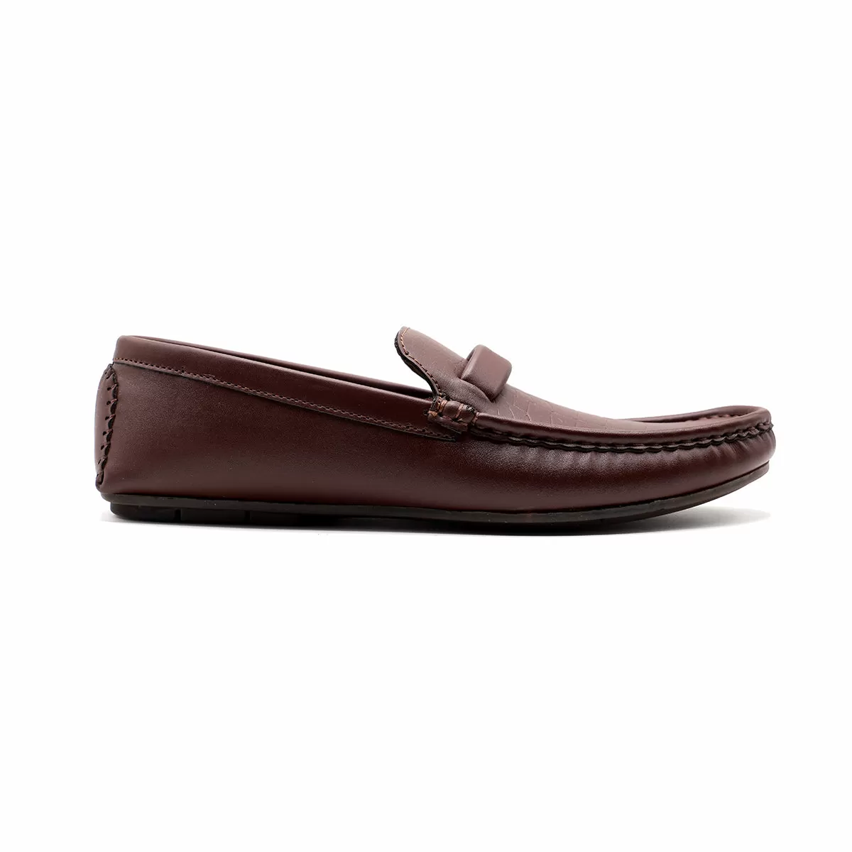 Brown Casual Slip On  165073