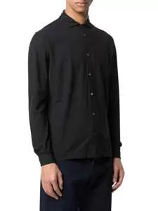 button-down fastening shirt