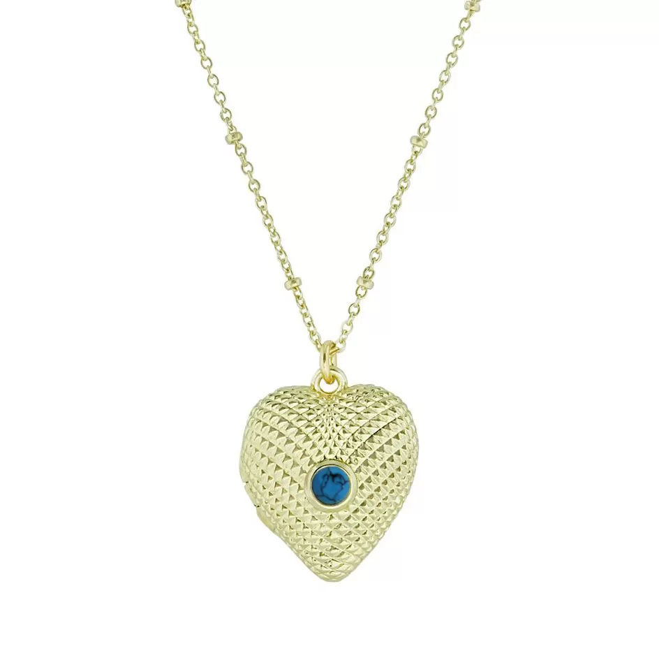 Cassy Heart Locket Necklace