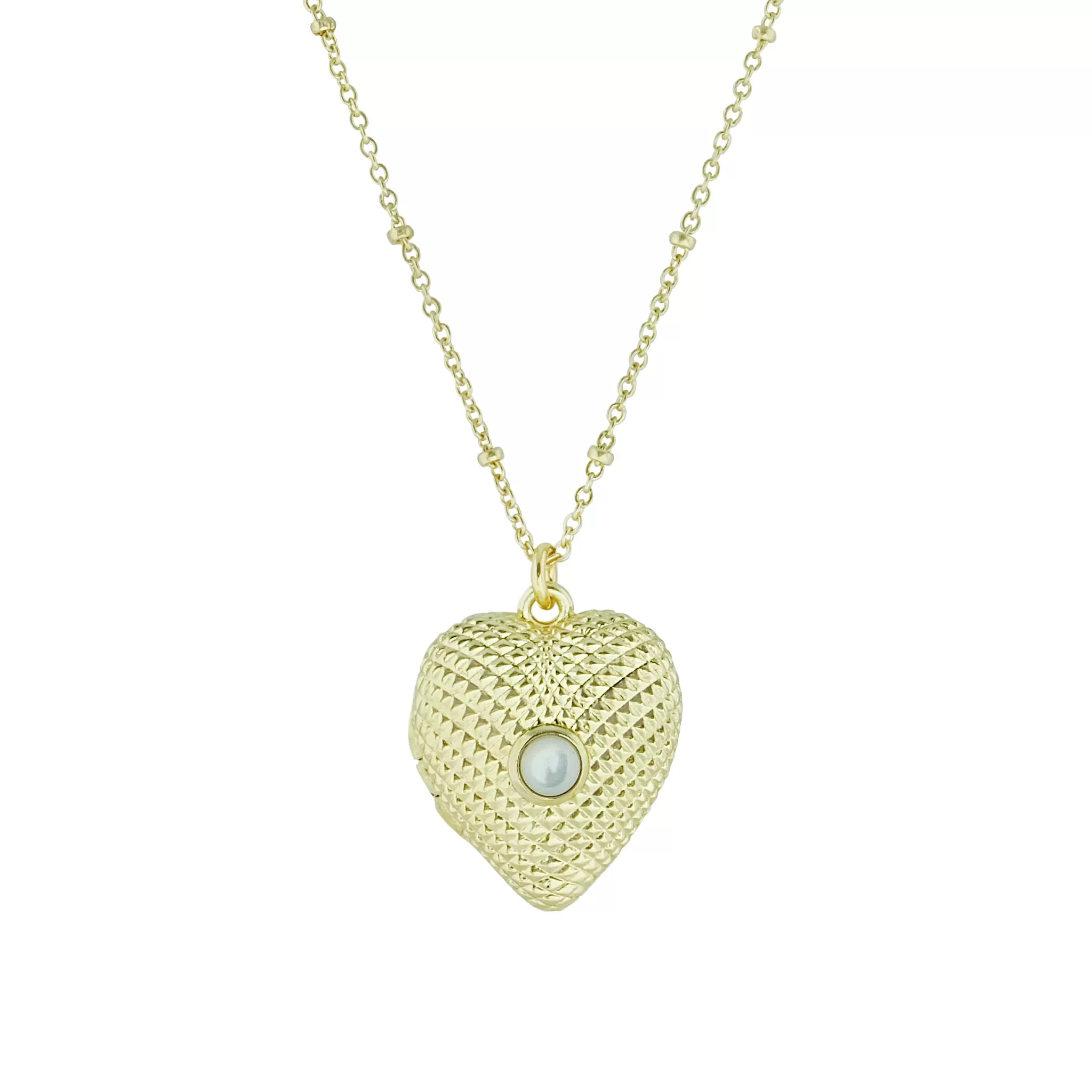 Cassy Heart Locket Necklace