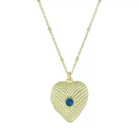 Cassy Heart Locket Necklace