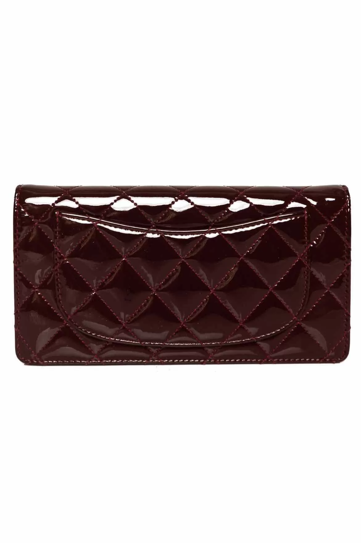 Chanel Patent CC Wallet