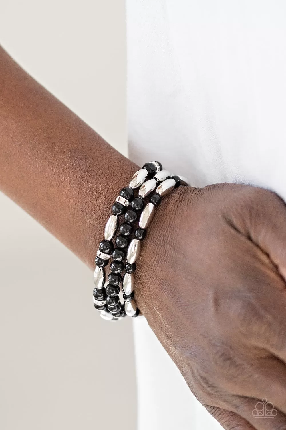 Chic Contender Black-Bracelet