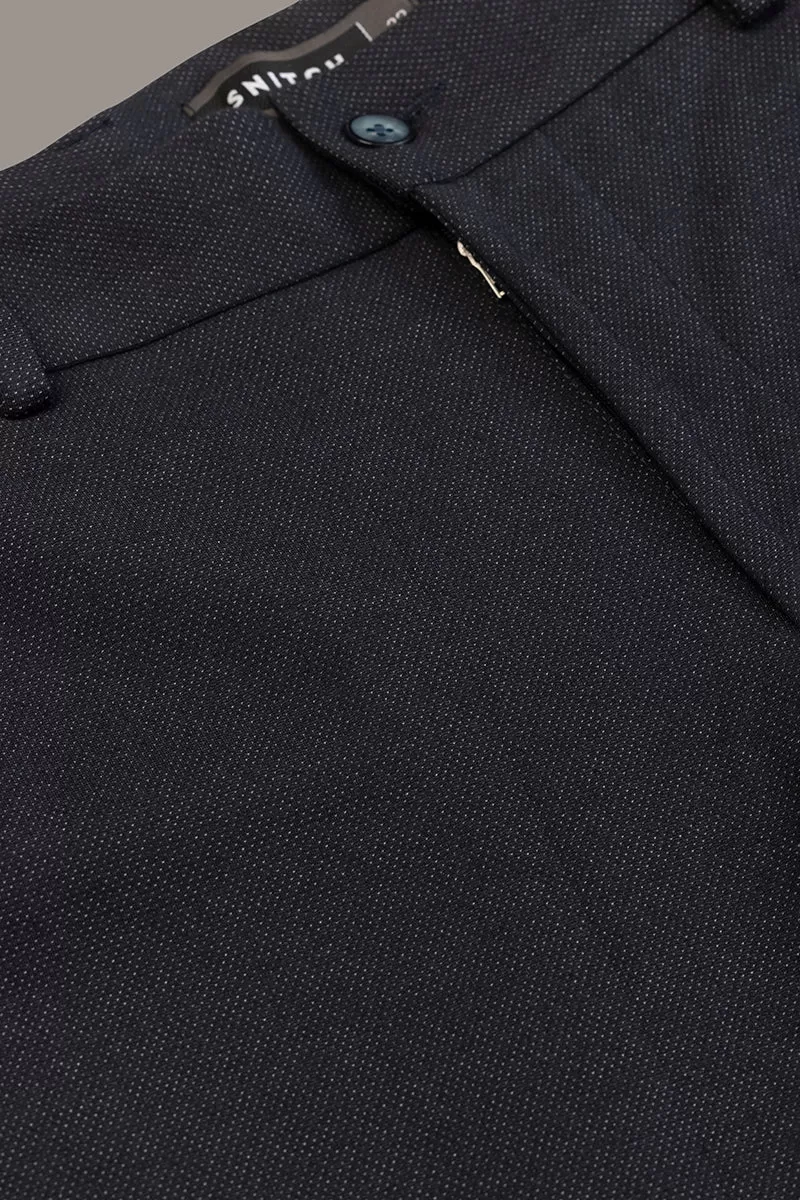 Classic Cut Navy Suit Trouser