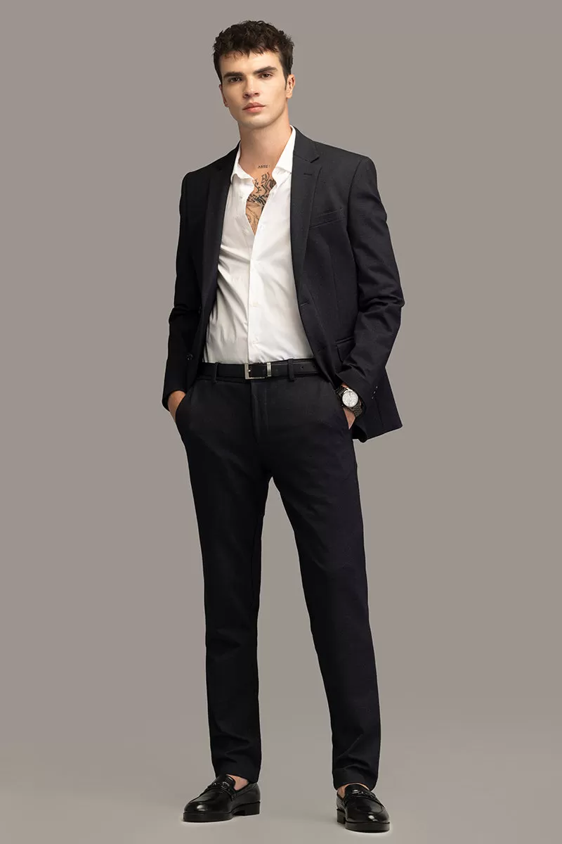 Classic Cut Navy Suit Trouser