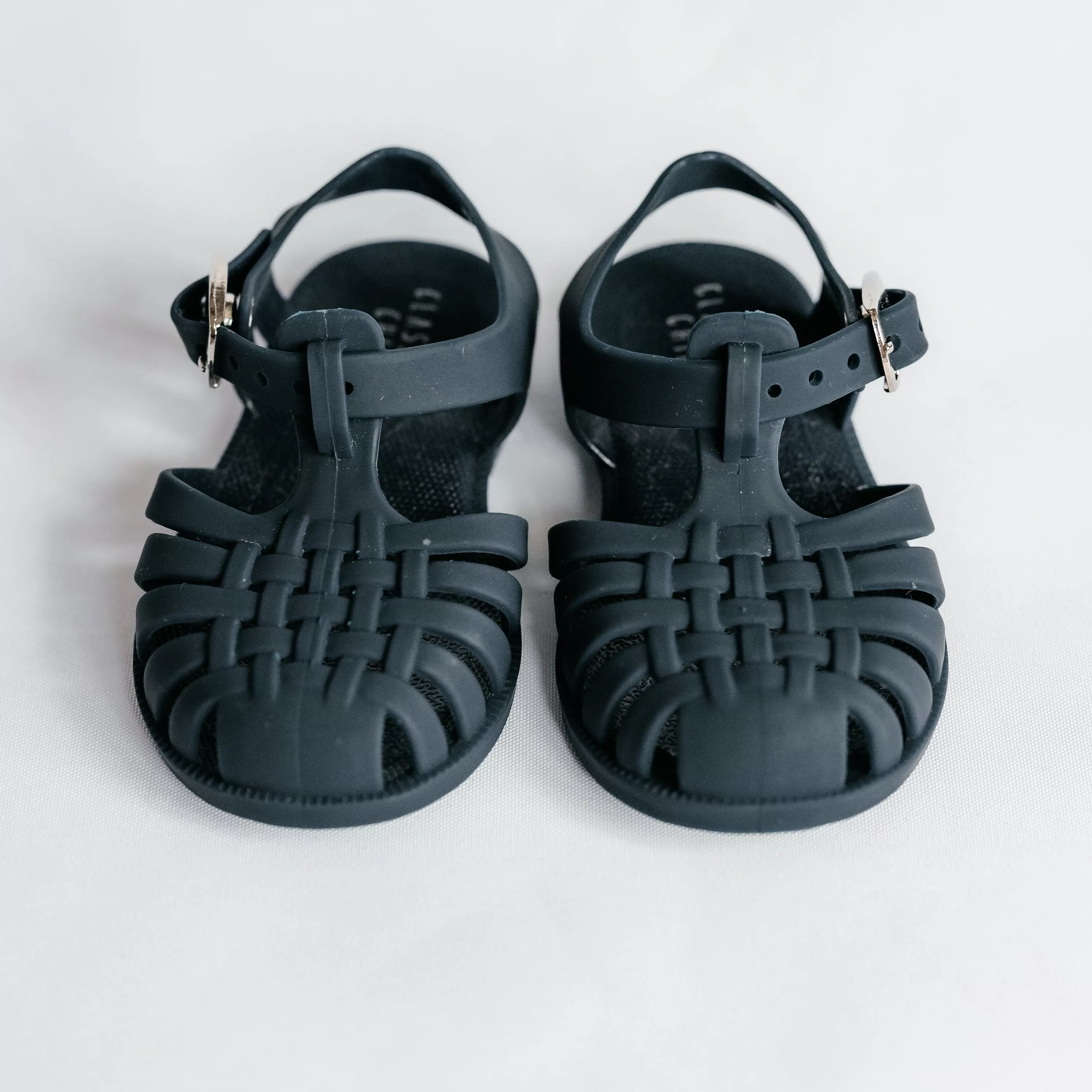 Classical Jelly Sandals Navy Blue