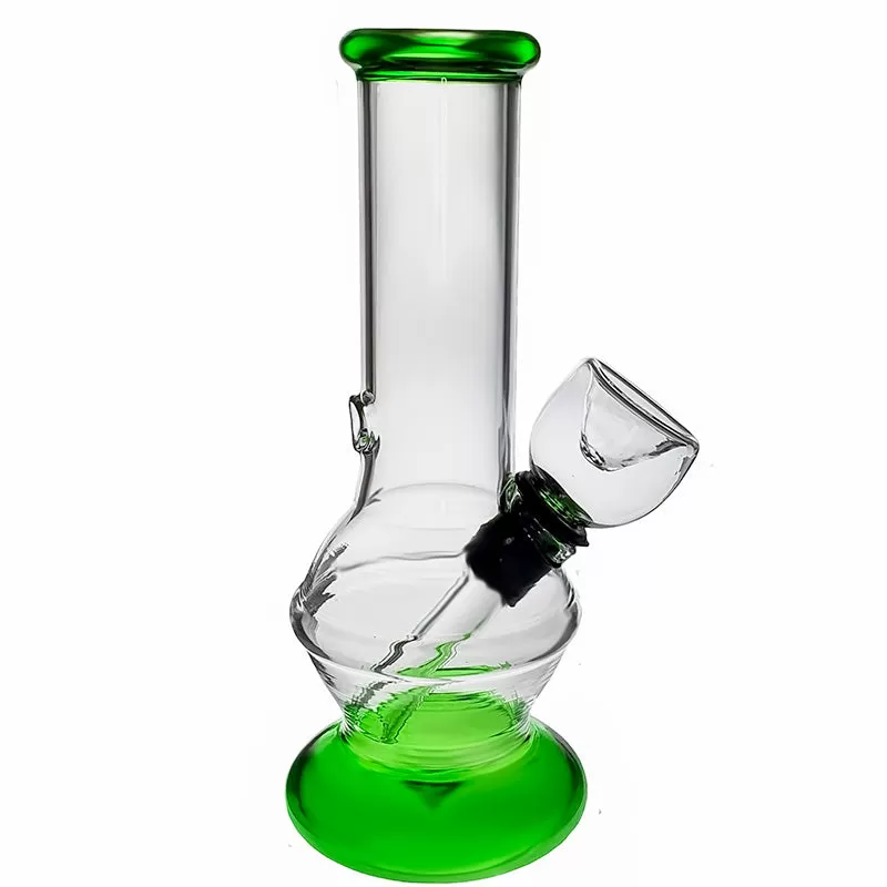 Compact glass bong