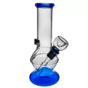 Compact glass bong