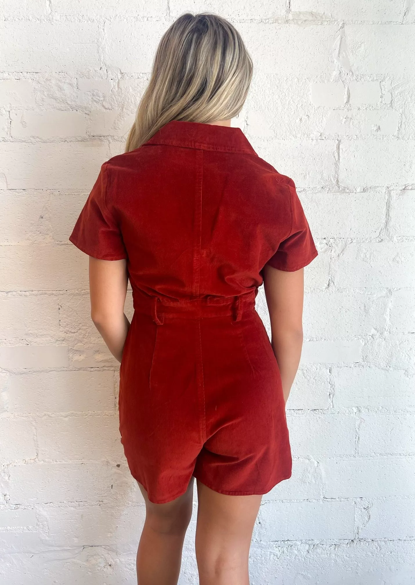 Corduroy Cutie Romper