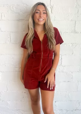 Corduroy Cutie Romper