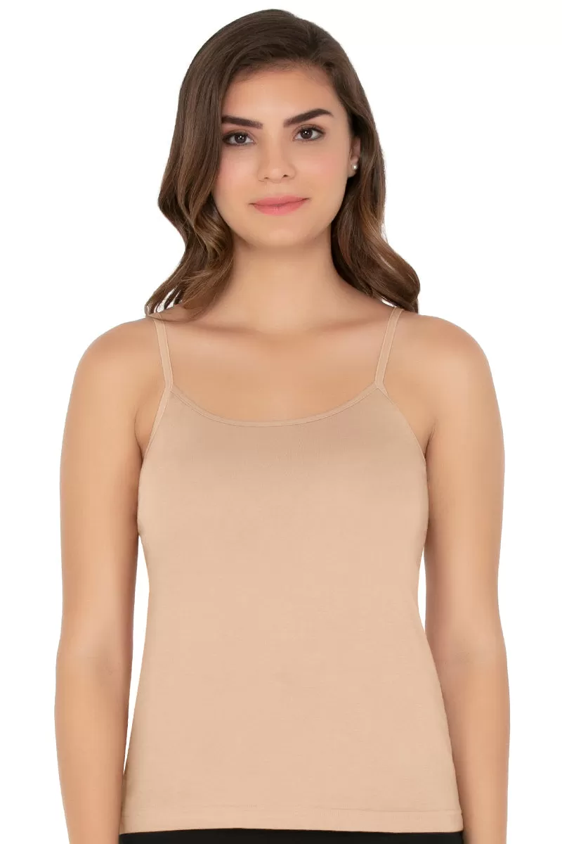 Cotton Camisole (Pack of 2) - Nude-White