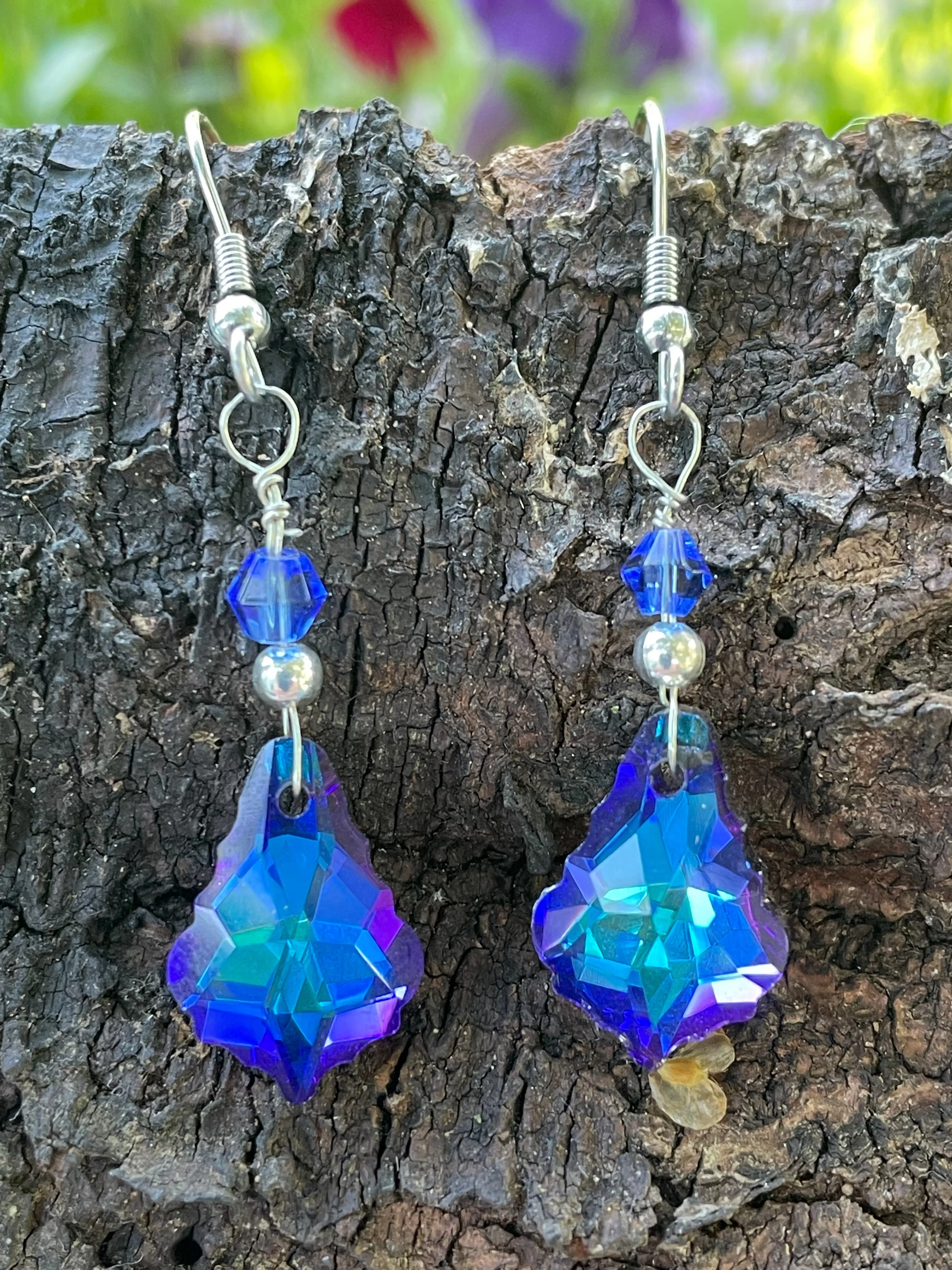 Crystal Teardrop Earrings