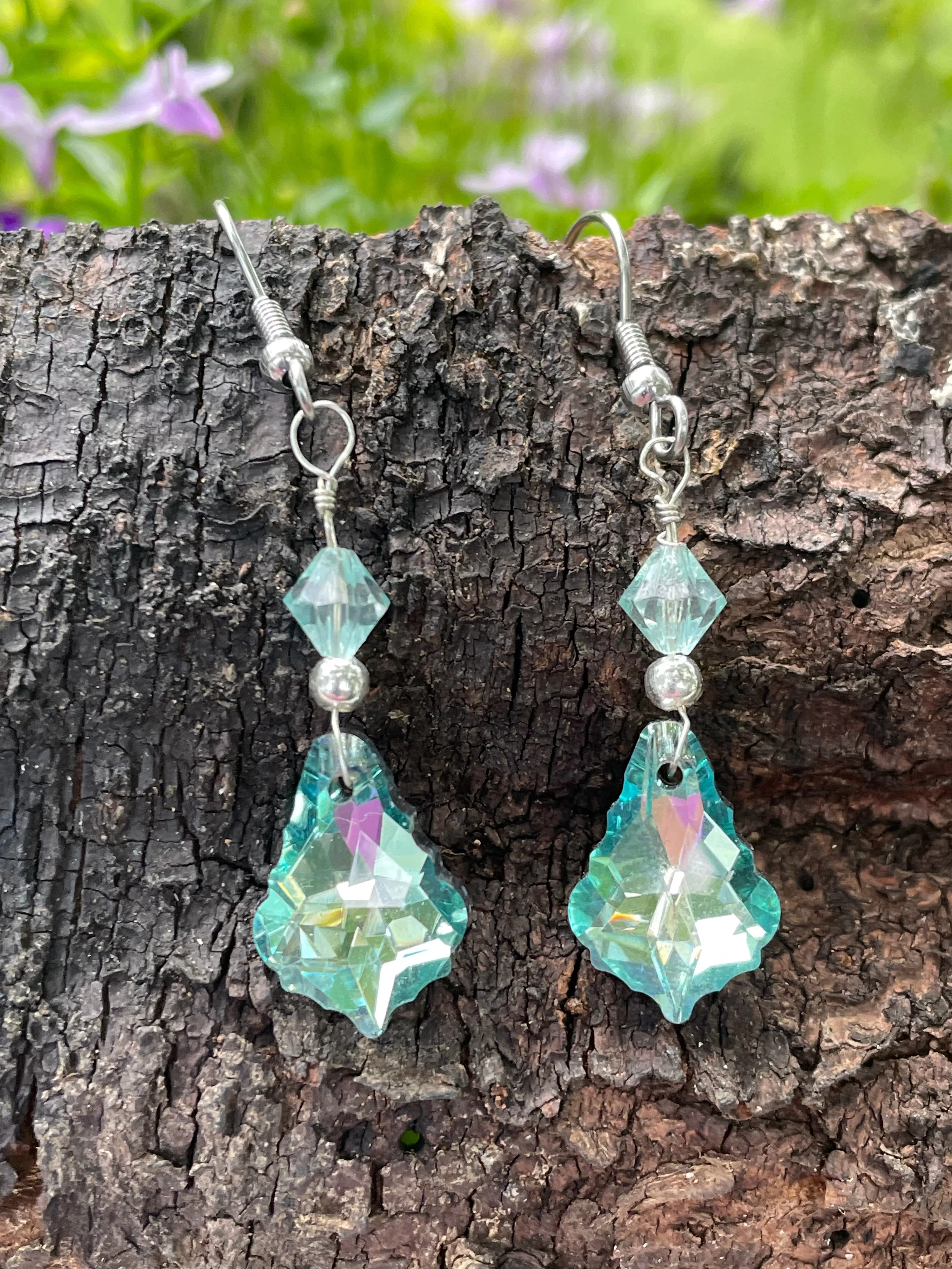 Crystal Teardrop Earrings