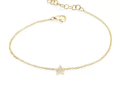 EFC diamond heart chain Bracelet