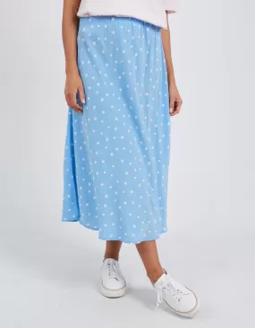 Elm Romy Spot Skirt - Azure Blue