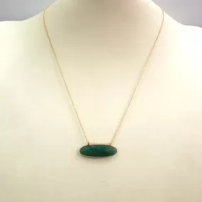 Emerald Rectangular Single Pendant