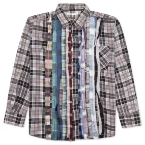 Flannel Shirt Ribbon Shirt - Assorted