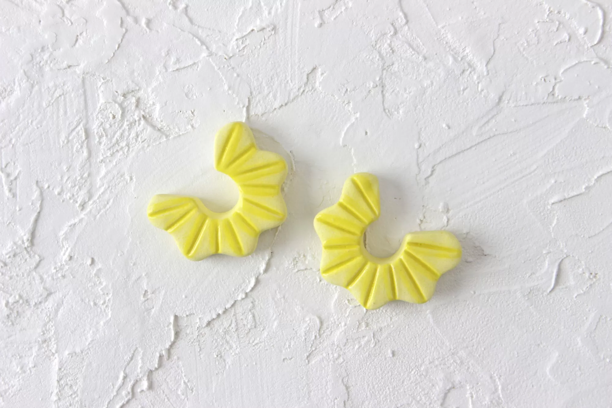 Flower Sunburst Hoop Earrings