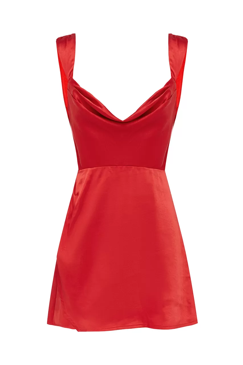 Havana Mini Dress - Red