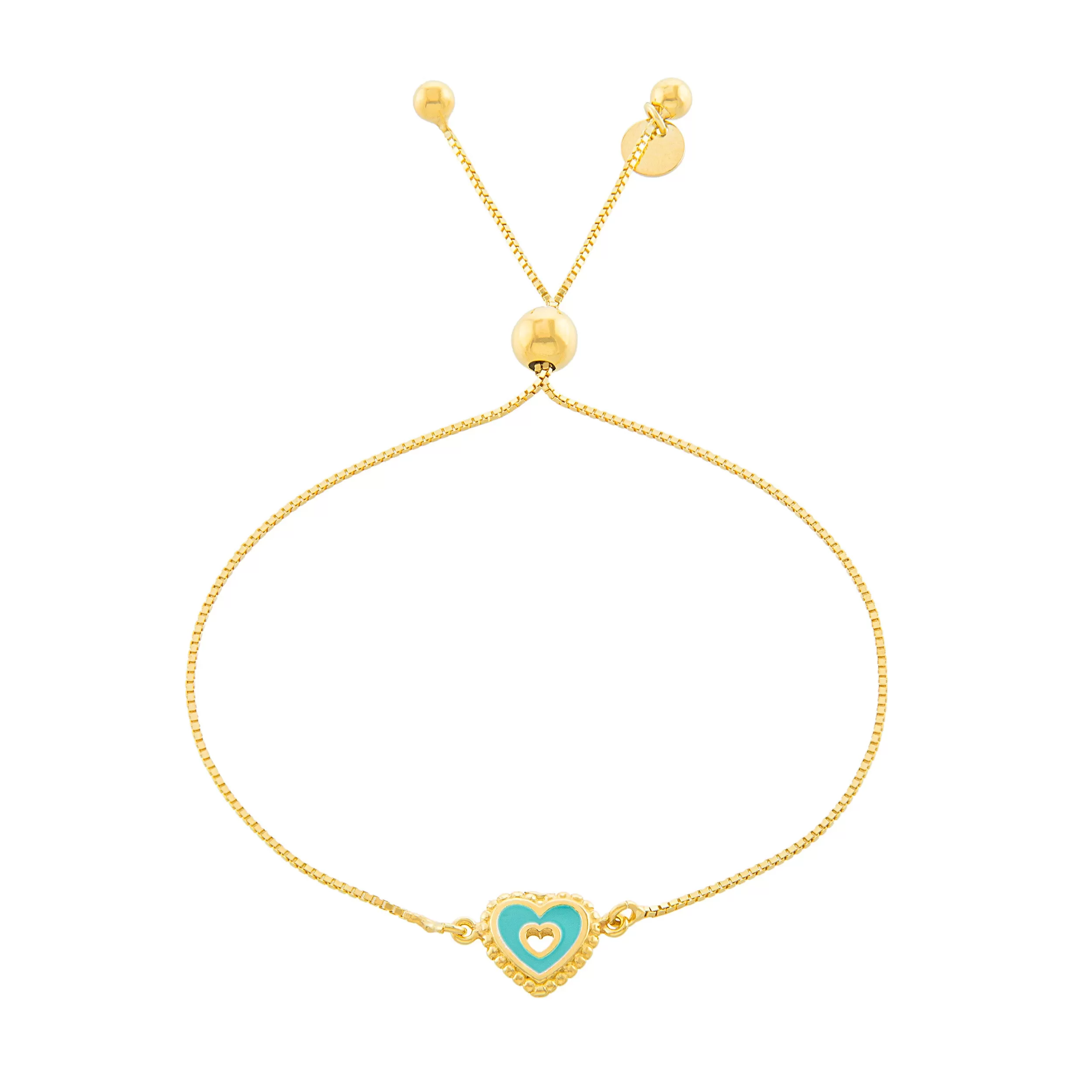 Heart Enamel Bracelet