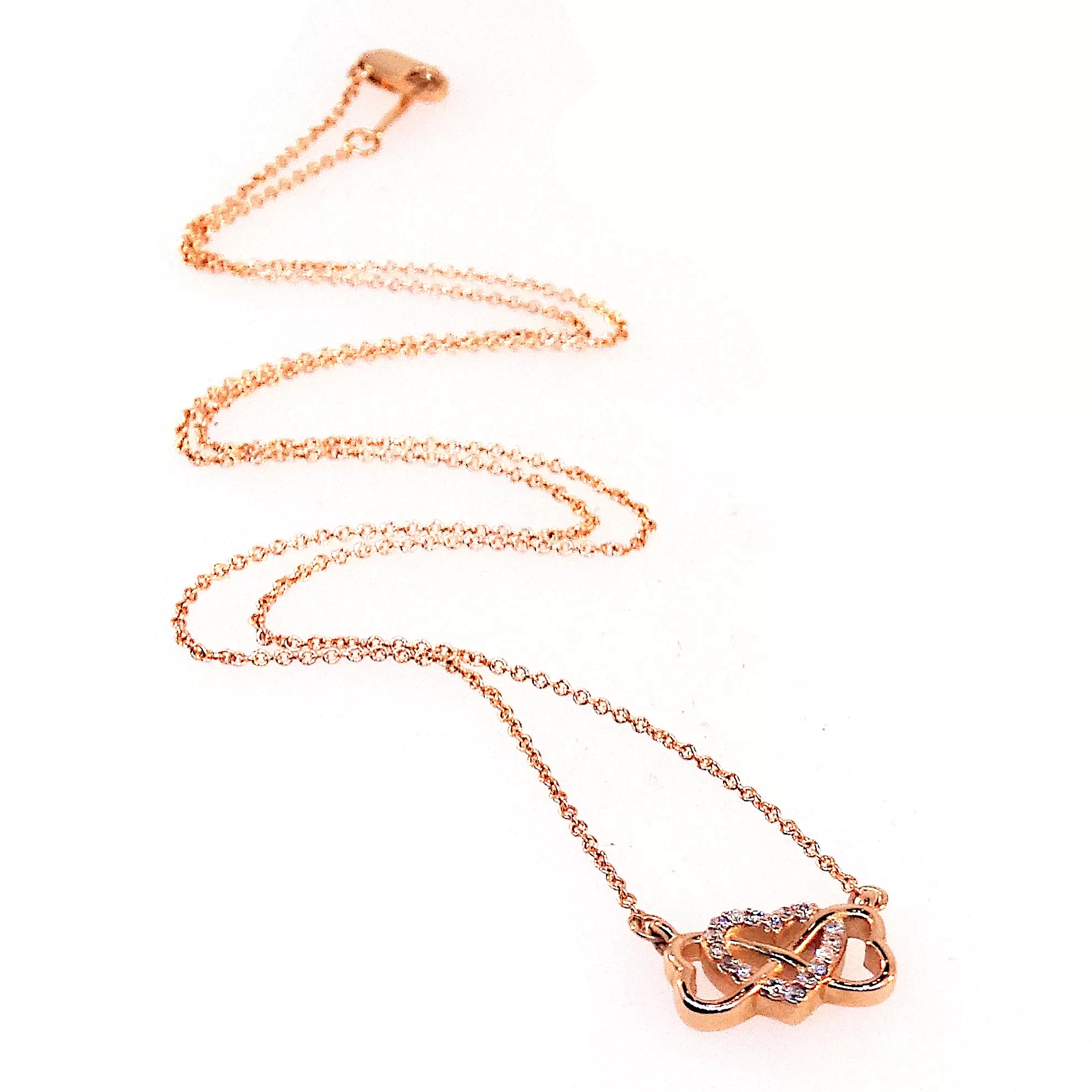 Heart Infinity Necklace