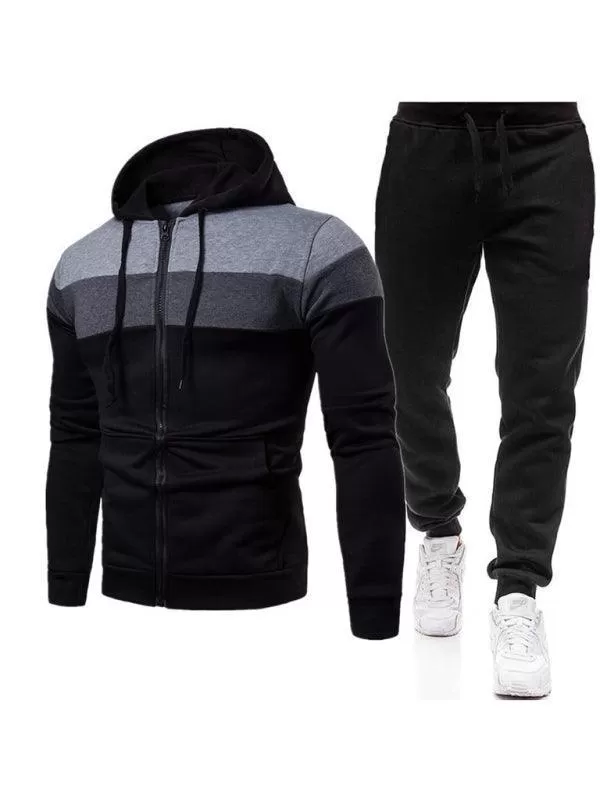 Hooded Sweatshirt Men Tracksuit