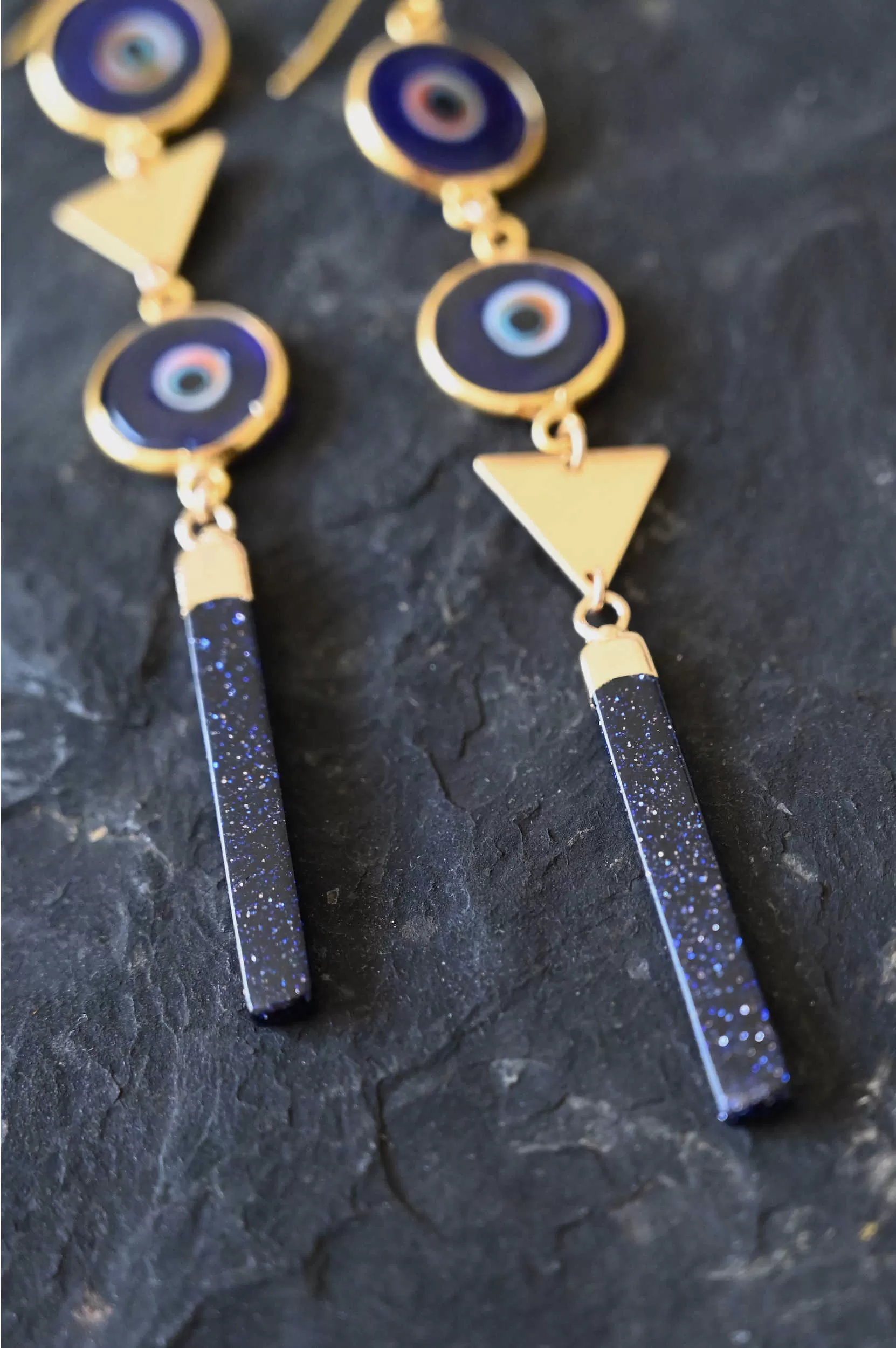 I Am The Good Energy Evil Eye Earrings