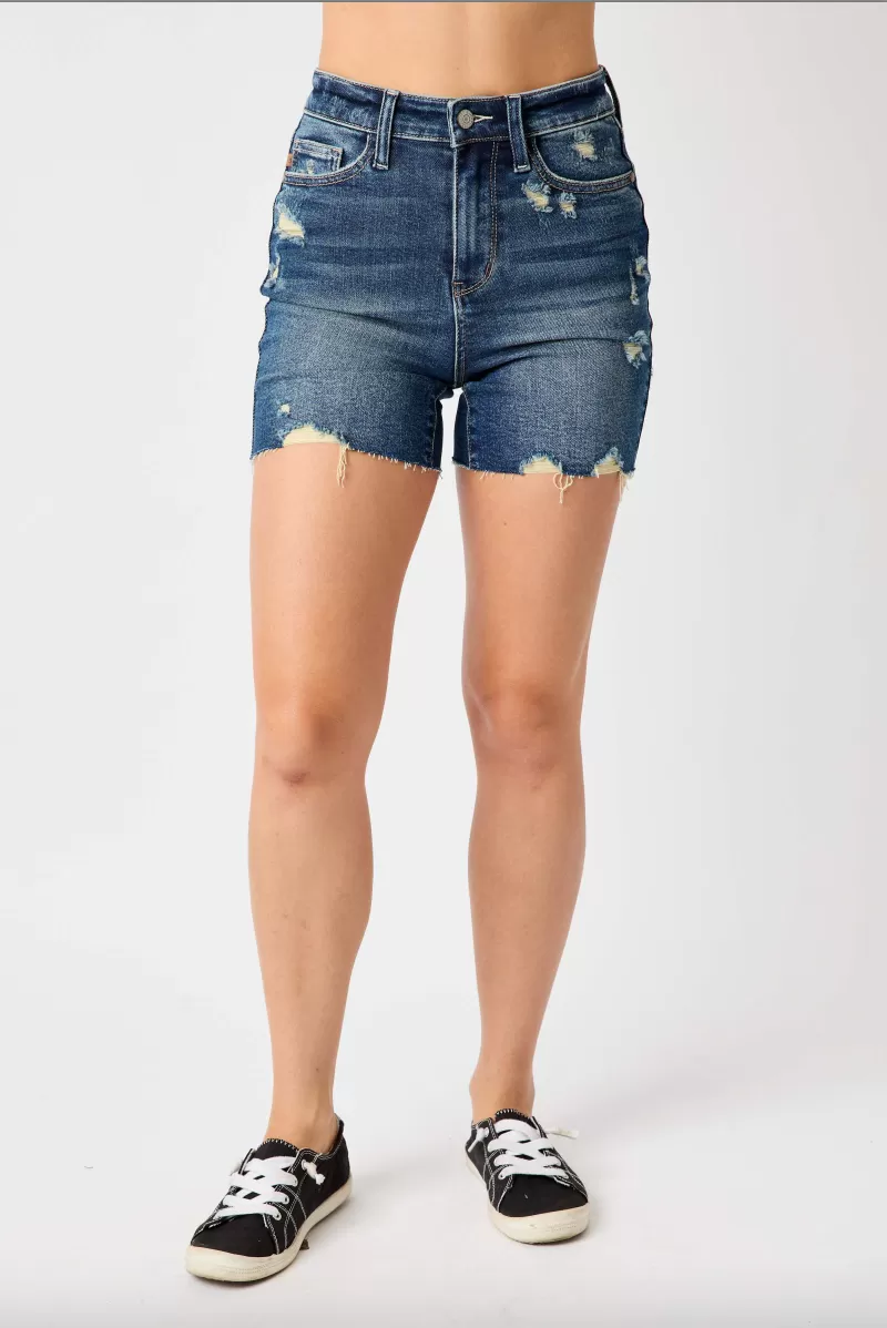 Judy Blue Mild Destroy Cut Off Shorts