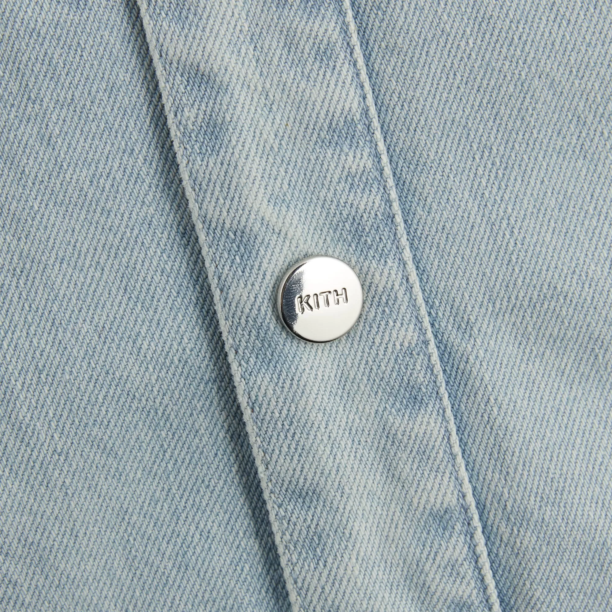 Kith Quilted Apollo Shirt - Light Indigo