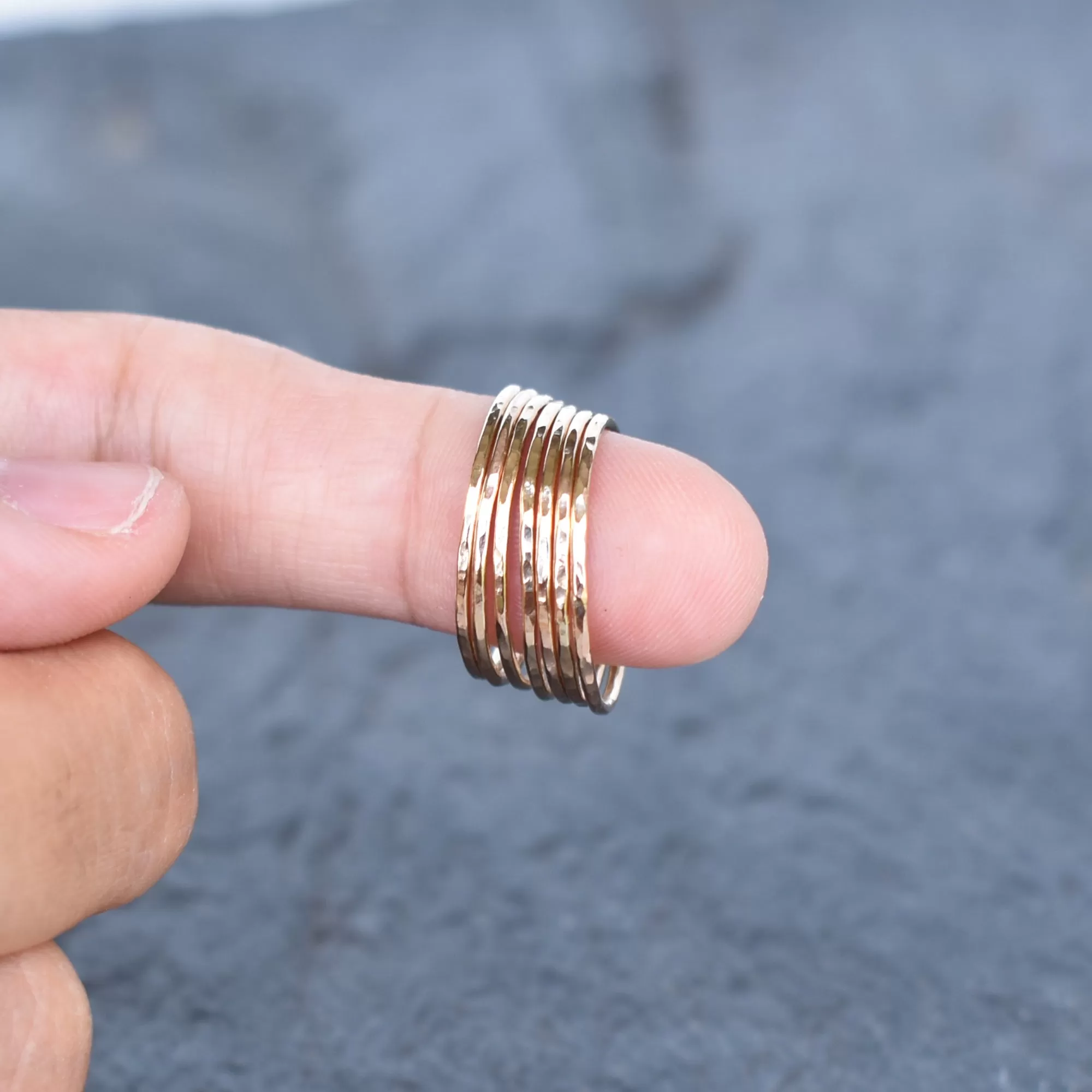 Lahi Thin Stacking Ring