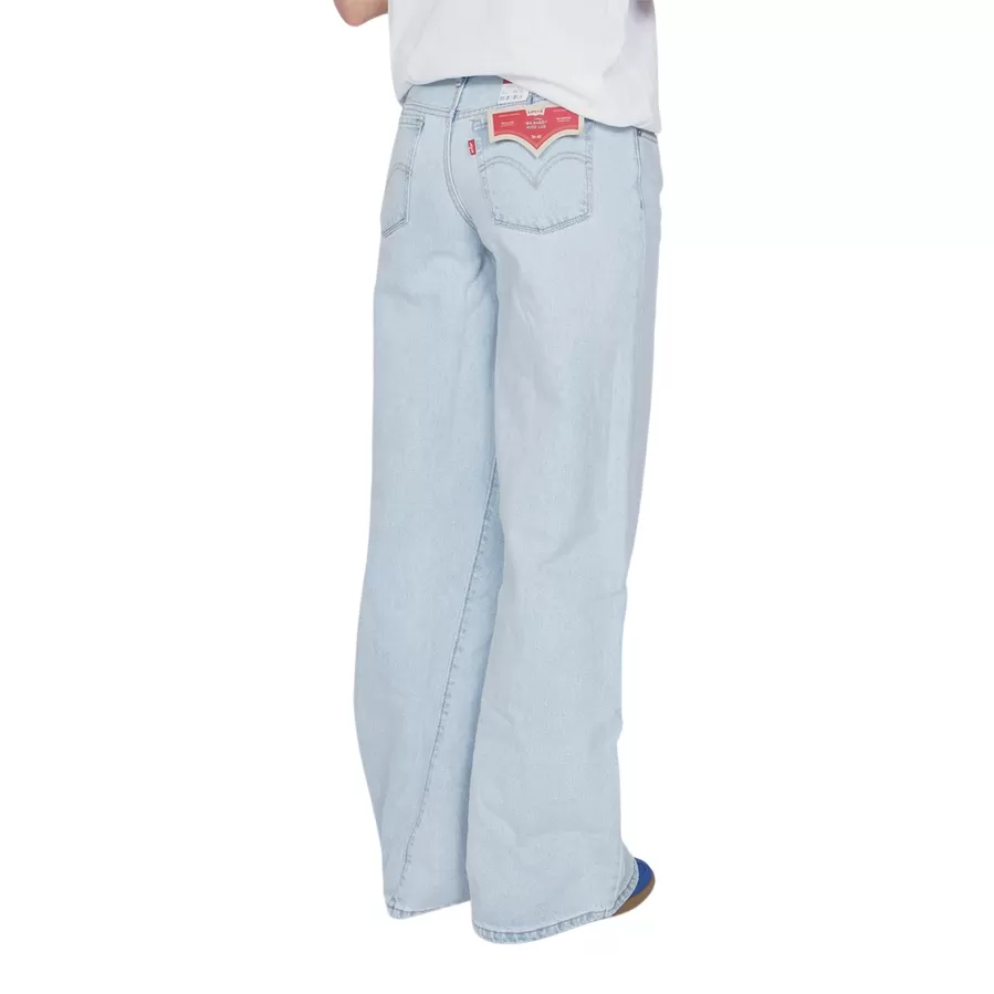 Levi's Kids girls' wide leg jeans trousers '94 Baggy 4EK102-L7V light blue